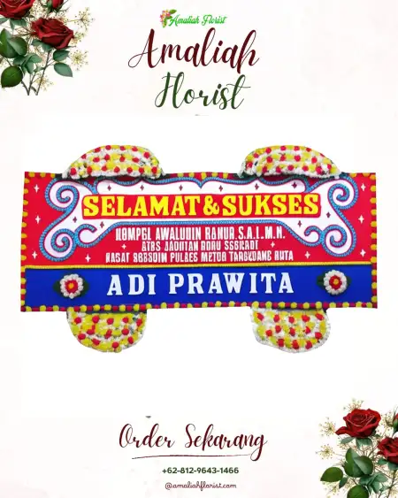 Papan Bunga Ucapan Selamat Logung